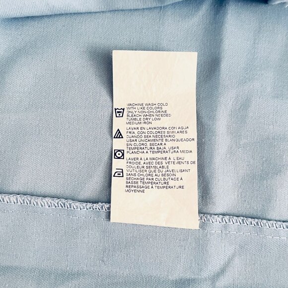 Dickies Work Shirt Original Fit Mens XL SS Button Up Blue Pockets Utility Rugged - Picture 5 of 9